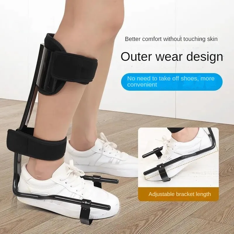 1 Pc Foot Drop Orthosis Foot Support Stroke Hemiplegia Rehabilitation Equipment Ankle Brace Correction Varus Correction
1 Pc Foot Drop Orthosis Foot Support Stroke Hemiplegia Rehabilitation Equipment Ankle Brace Correction Varus Correction