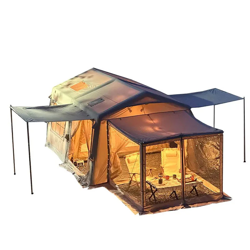 Roof inflatable tent Outdoor shading and rainproof, mobile family tent customizable
Roof inflatable tent Outdoor shading and rainproof, mobile family tent customizable