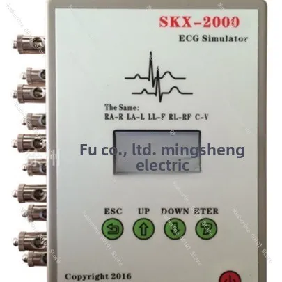ECG Signal Generator Patient Simulator SKX-2000C+ Vital Signs Simulator
ECG Signal Generator Patient Simulator SKX-2000C+ Vital Signs Simulator