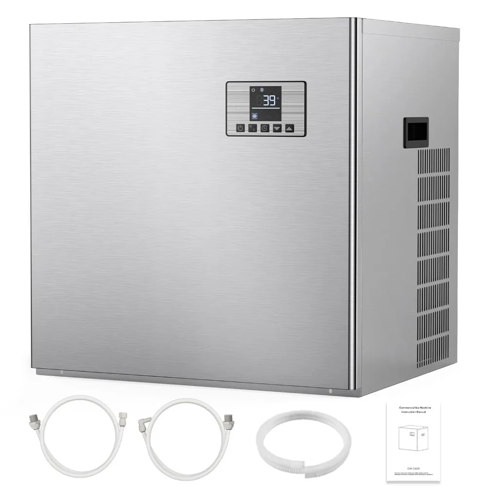 Commercial Ice Maker Head, 22 Inch Stainless Steel, ETL Certified, Auto Self-Cleaning & 24H Timer for Restaurant Bar, Custom
Commercial Ice Maker Head, 22 Inch Stainless Steel, ETL Certified, Auto Self-Cleaning & 24H Timer for Restaurant Bar, Custom