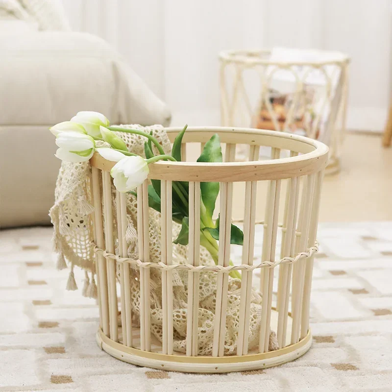 Multi-Function Laundry Basket, Large Woven Storage Basket, Plant Holder, Suitable Rattan Organizer, Hollow Design
Multi-Function Laundry Basket, Large Woven Storage Basket, Plant Holder, Suitable Rattan Organizer, Hollow Design