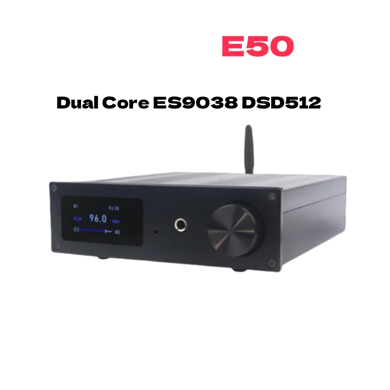 New E50 Dual Core ES9038 DSD512 Bluetooth 5.3 Decoder DAC Earamplifier LDAC Balance Circuit
New E50 Dual Core ES9038 DSD512 Bluetooth 5.3 Decoder DAC Earamplifier LDAC Balance Circuit