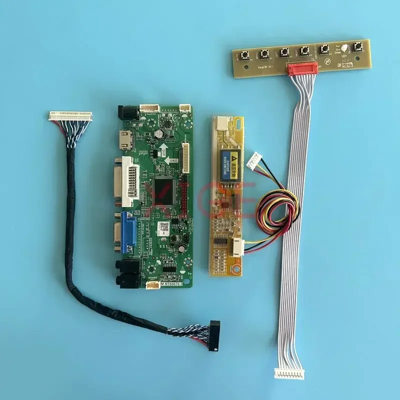 For LP141WP1 N141C1 N141C3 MNT68676 Driver Controller Board Kit DIY 30Pin LVDS 1440*900 HDMI-Compatible VGA DVI 1CCFL LCD Screen
For LP141WP1 N141C1 N141C3 MNT68676 Driver Controller Board Kit DIY 30Pin LVDS 1440*900 HDMI-Compatible VGA DVI 1CCFL LCD Screen