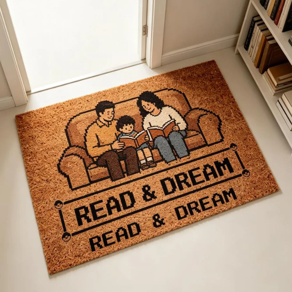 Personalized Family Image Doormat Custom Photo Mat for Front Porch House Entry Floor Rug Gift And Father's Day Gift
Personalized Family Image Doormat Custom Photo Mat for Front Porch House Entry Floor Rug Gift And Father's Day Gift