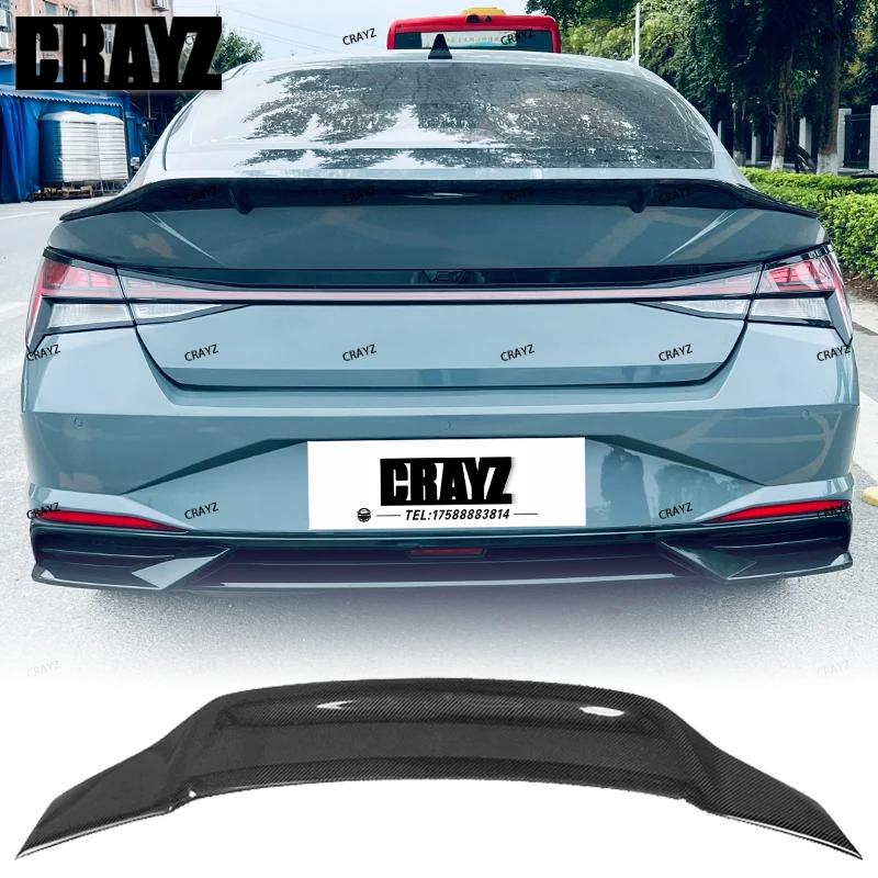 For Hyundai Elantra CN7 2020 2021 2022 2023 R Style Real Carbon Fiber Car Rear Trunk Lip Spoiler Body Kit Accessories
For Hyundai Elantra CN7 2020 2021 2022 2023 R Style Real Carbon Fiber Car Rear Trunk Lip Spoiler Body Kit Accessories