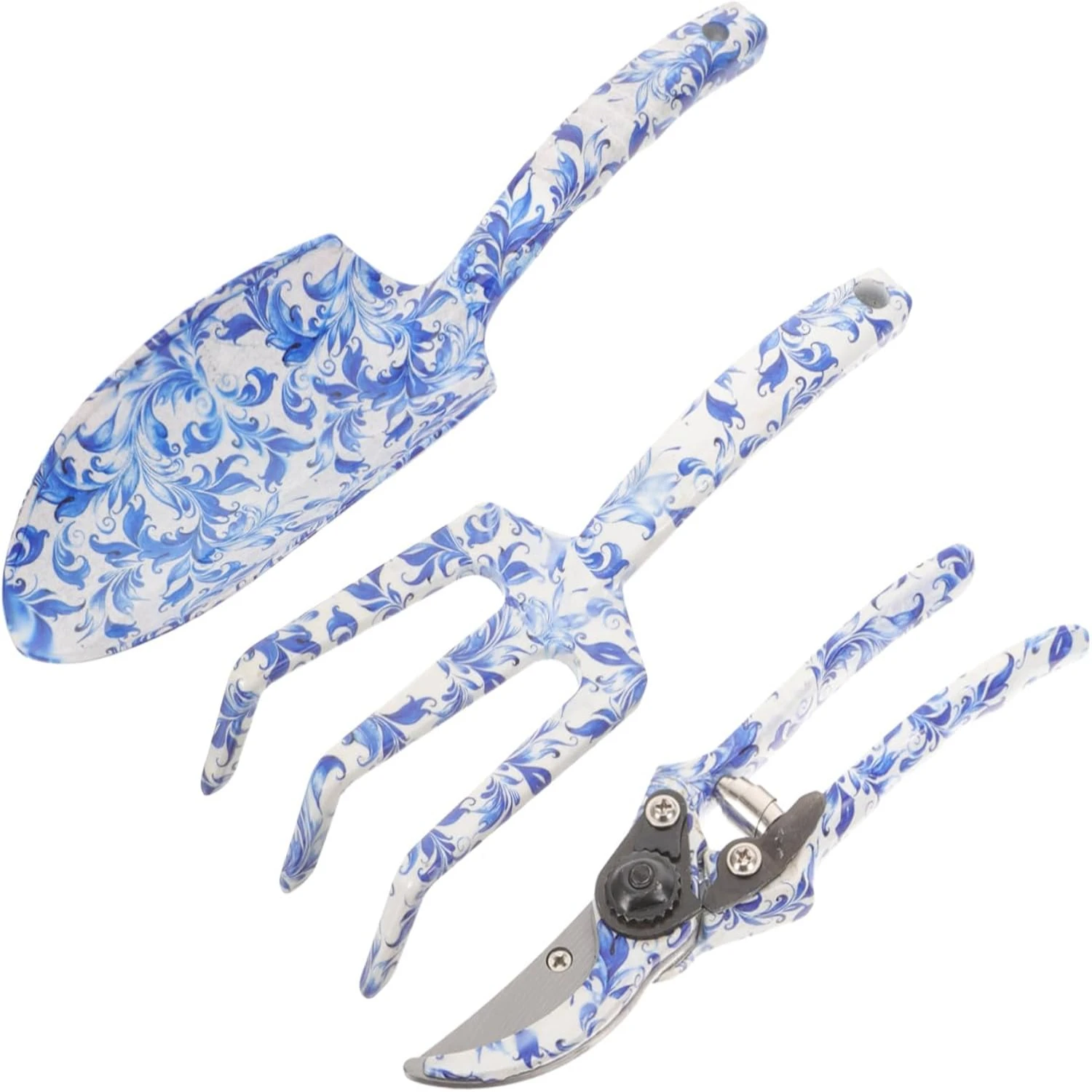 High-Quality Blue and White Porcelain Garden Tool Kit including Suite of Pruning Shears - Essential Set of Durable Gardening Too
High-Quality Blue and White Porcelain Garden Tool Kit including Suite of Pruning Shears - Essential Set of Durable Gardening Too