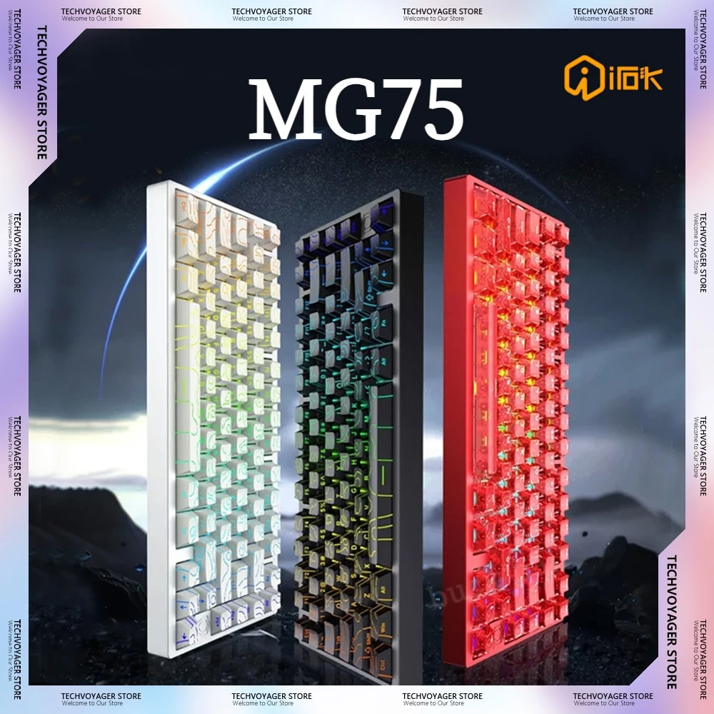 IROK MG75 Pro Магнитный переключатель Механические клавиатуры 0,005 ммRT 8000 Гц RGB Алюминиевый сплав Пользовательская проводная игровая клавиатура ПК Подарки
IROK MG75 Pro Магнитный переключатель Механические клавиатуры 0,005 ммRT 8000 Гц RGB Алюминиевый сплав Пользовательская проводная игровая клавиатура ПК Подарки