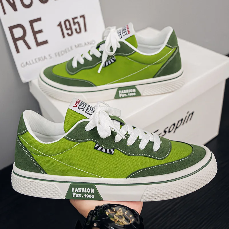Spring 2025 New Men's Canvas Shoes, Casual Versatile Board Shoes, Breathable Trend, Fashionable Youth Shoes Trend footwear
Spring 2025 New Men's Canvas Shoes, Casual Versatile Board Shoes, Breathable Trend, Fashionable Youth Shoes Trend footwear