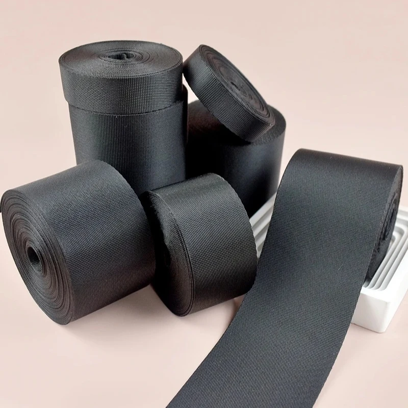 5Meters Meetee 10-100mm Black Nylon Webbing Tape for Bag Strap Backpack Ribbon Band Sewing Clothes Belt Bias Binding Accessories
5Meters Meetee 10-100mm Black Nylon Webbing Tape for Bag Strap Backpack Ribbon Band Sewing Clothes Belt Bias Binding Accessories