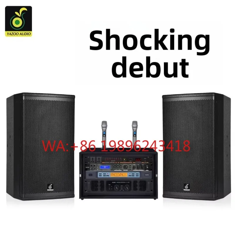 For KP612 12 - Inch Home Party Church KTV Sound Equipment Full Set New Entertainment Sound System
For KP612 12 - Inch Home Party Church KTV Sound Equipment Full Set New Entertainment Sound System