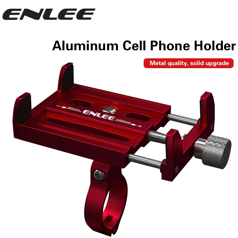 ENLEE Aluminum Alloy Mobile Phone Holder Motorcycle Bicycle Riding Shockproof Fixed Navigation Mobile Phone Holder
ENLEE Aluminum Alloy Mobile Phone Holder Motorcycle Bicycle Riding Shockproof Fixed Navigation Mobile Phone Holder