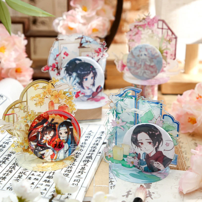 Acrylic Standable Display Ornaments Exquisite Background Board for Anime Badge Original Chinese Style DIY Background Desk Decro
Acrylic Standable Display Ornaments Exquisite Background Board for Anime Badge Original Chinese Style DIY Background Desk Decro