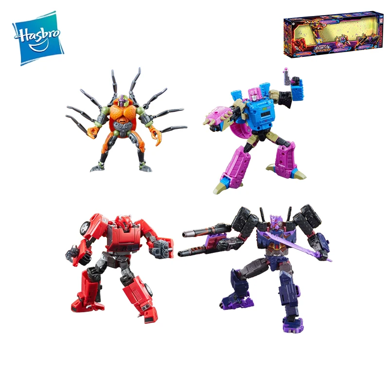 Original Hasbro Transformers Target Cliffjumper Tarn Squeezeplay Duel Set of Four PVC Anime Figure Action Figures Model Toys
Original Hasbro Transformers Target Cliffjumper Tarn Squeezeplay Duel Set of Four PVC Anime Figure Action Figures Model Toys