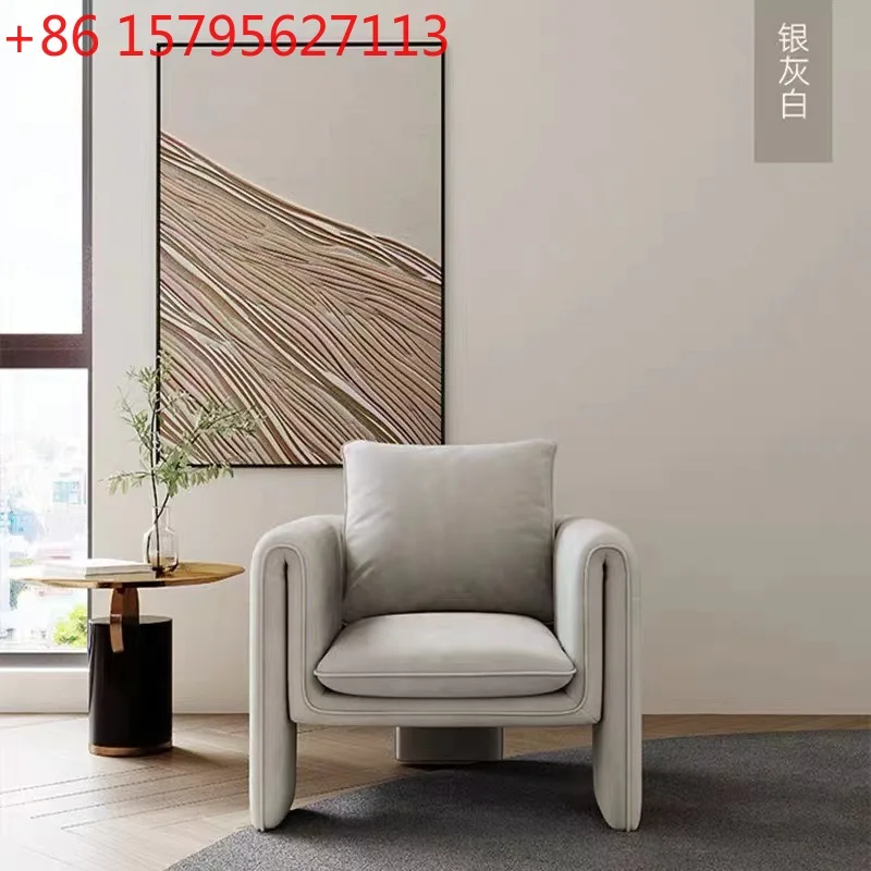 Скандинавское домашнее кресло в стиле лайт-люкс, современное одноместное кресло-софа
Скандинавское домашнее кресло в стиле лайт-люкс, современное одноместное кресло-софа