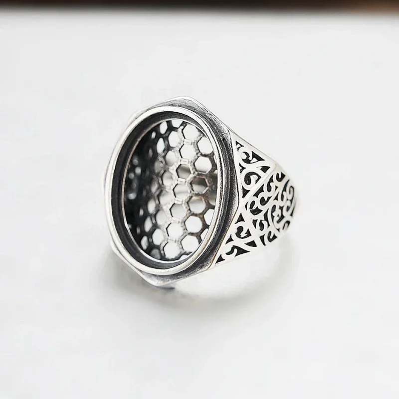 925 Sterling Silver Men Ring 15X20MM Oval Cabochon Semi Mount Engagement Wedding Party Ring 14x19mm 16x21mm
925 Sterling Silver Men Ring 15X20MM Oval Cabochon Semi Mount Engagement Wedding Party Ring 14x19mm 16x21mm