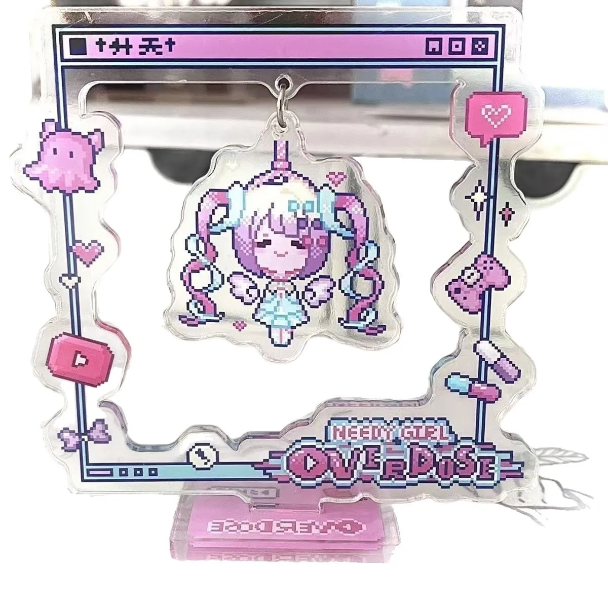 Swing Acrylic Stand Sign Needy Girl Overdose Cartoon Desktop Ornaments Decorate Student Anchor Model Toys Figure Birthday Gift
Swing Acrylic Stand Sign Needy Girl Overdose Cartoon Desktop Ornaments Decorate Student Anchor Model Toys Figure Birthday Gift