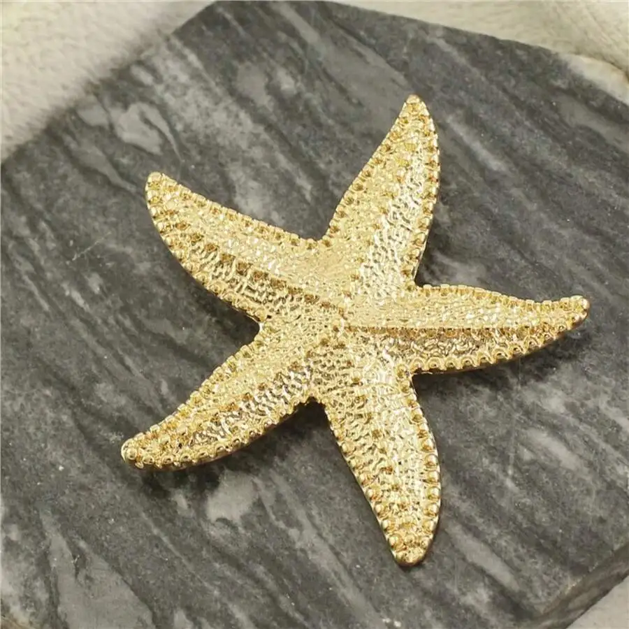 Vintage Golden Starfish Pin Elegant Ocean Brooch for Daily Wear Fashion Dress Decor Accessory
Vintage Golden Starfish Pin Elegant Ocean Brooch for Daily Wear Fashion Dress Decor Accessory