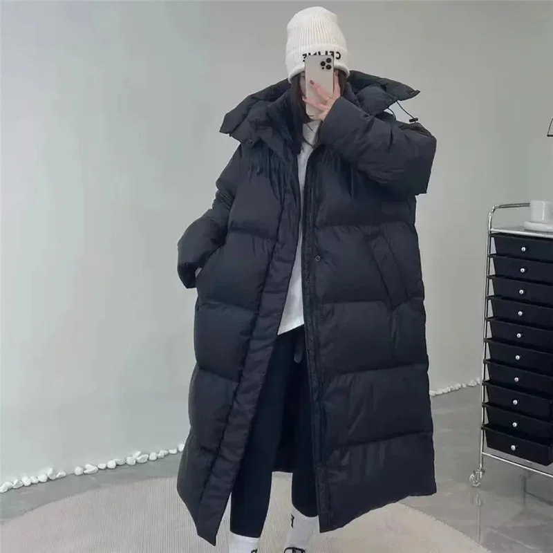 2023 New Winter Women Hooded Parkas X-long Jackets Casual Thick Warm Windproof Female Outwear Streetwear Snow Wear Jacket Coat
2023 New Winter Women Hooded Parkas X-long Jackets Casual Thick Warm Windproof Female Outwear Streetwear Snow Wear Jacket Coat