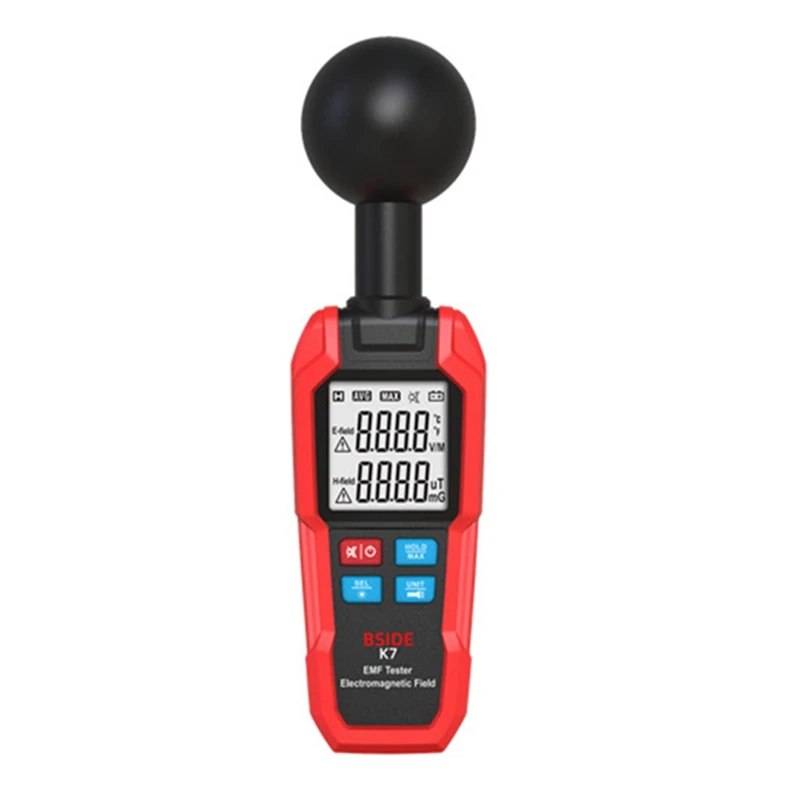ABNM BSIDE EMF Meter Professional Electromagnetic Field Radiation Detector Radiator Electric Magnetic Dosimeter Geiger Test
ABNM BSIDE EMF Meter Professional Electromagnetic Field Radiation Detector Radiator Electric Magnetic Dosimeter Geiger Test