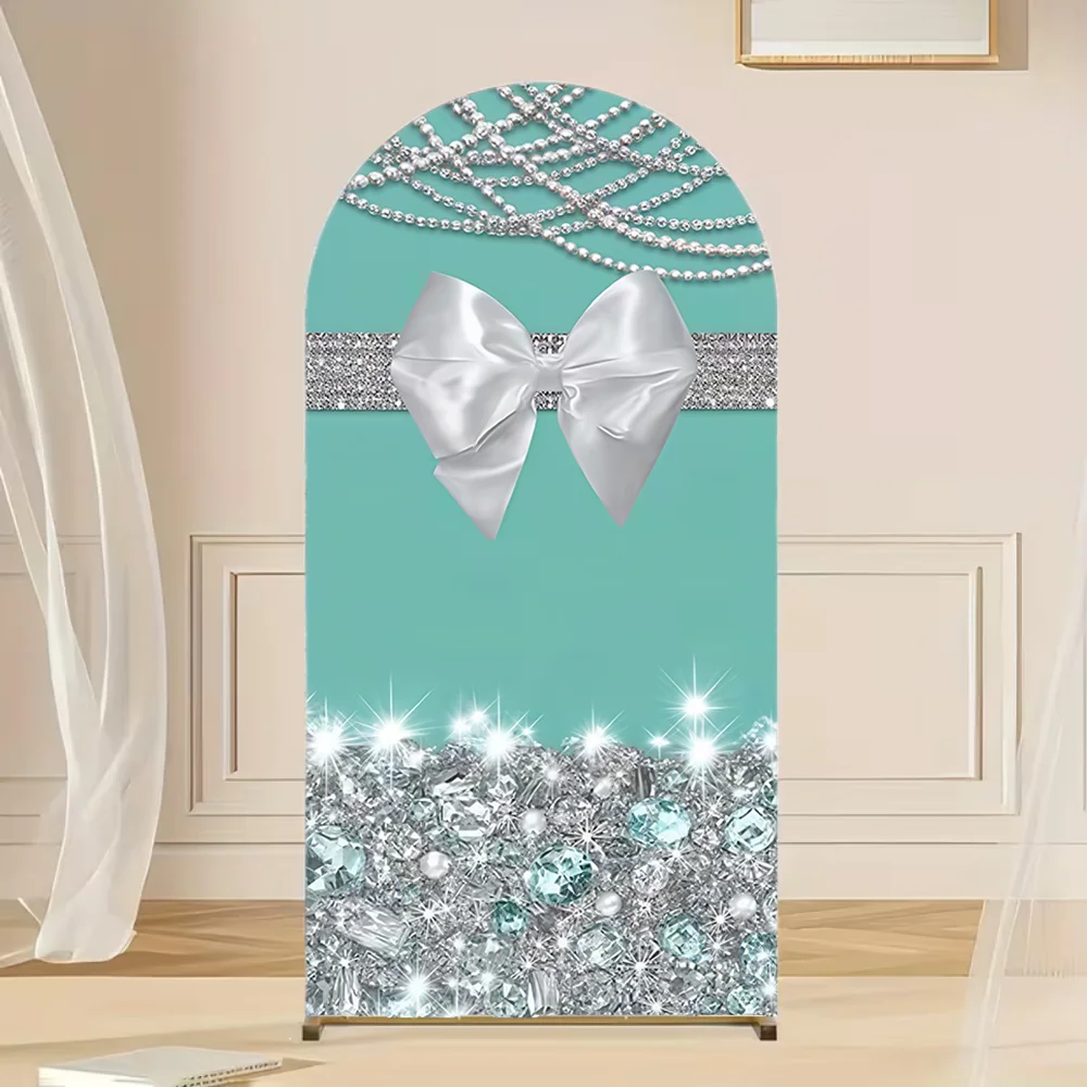 Blue White Bow Tie Pearl Diamond Arch Backdrop Cover for Girls Baby Birthday Party Decor Bridal Wedding Banquet Backgrounds
Blue White Bow Tie Pearl Diamond Arch Backdrop Cover for Girls Baby Birthday Party Decor Bridal Wedding Banquet Backgrounds