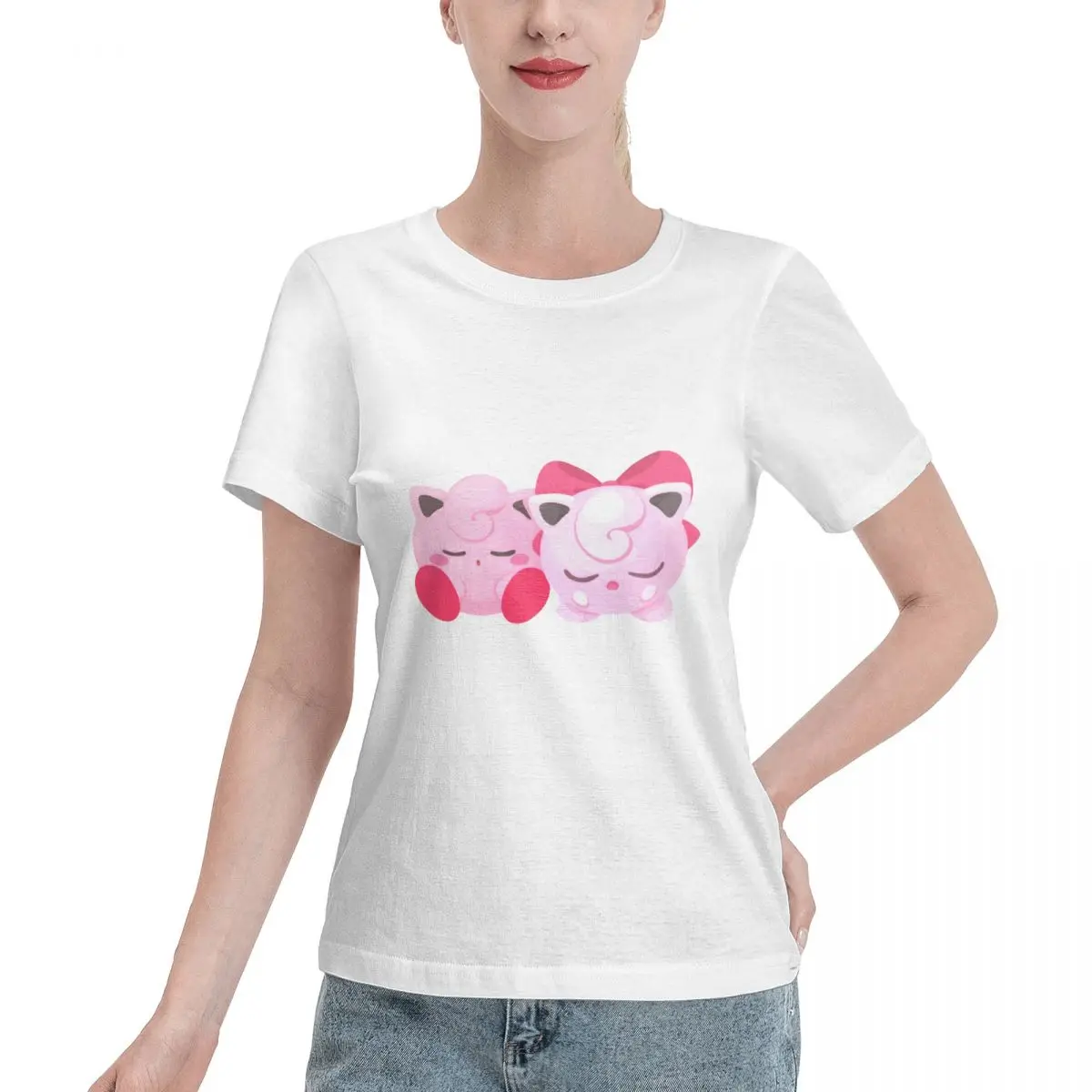 Jigglypuff Luxury T Shirts for Women's Summer Print Shirt Cotton High Quality Clothing Streetwear
Jigglypuff Luxury T Shirts for Women's Summer Print Shirt Cotton High Quality Clothing Streetwear