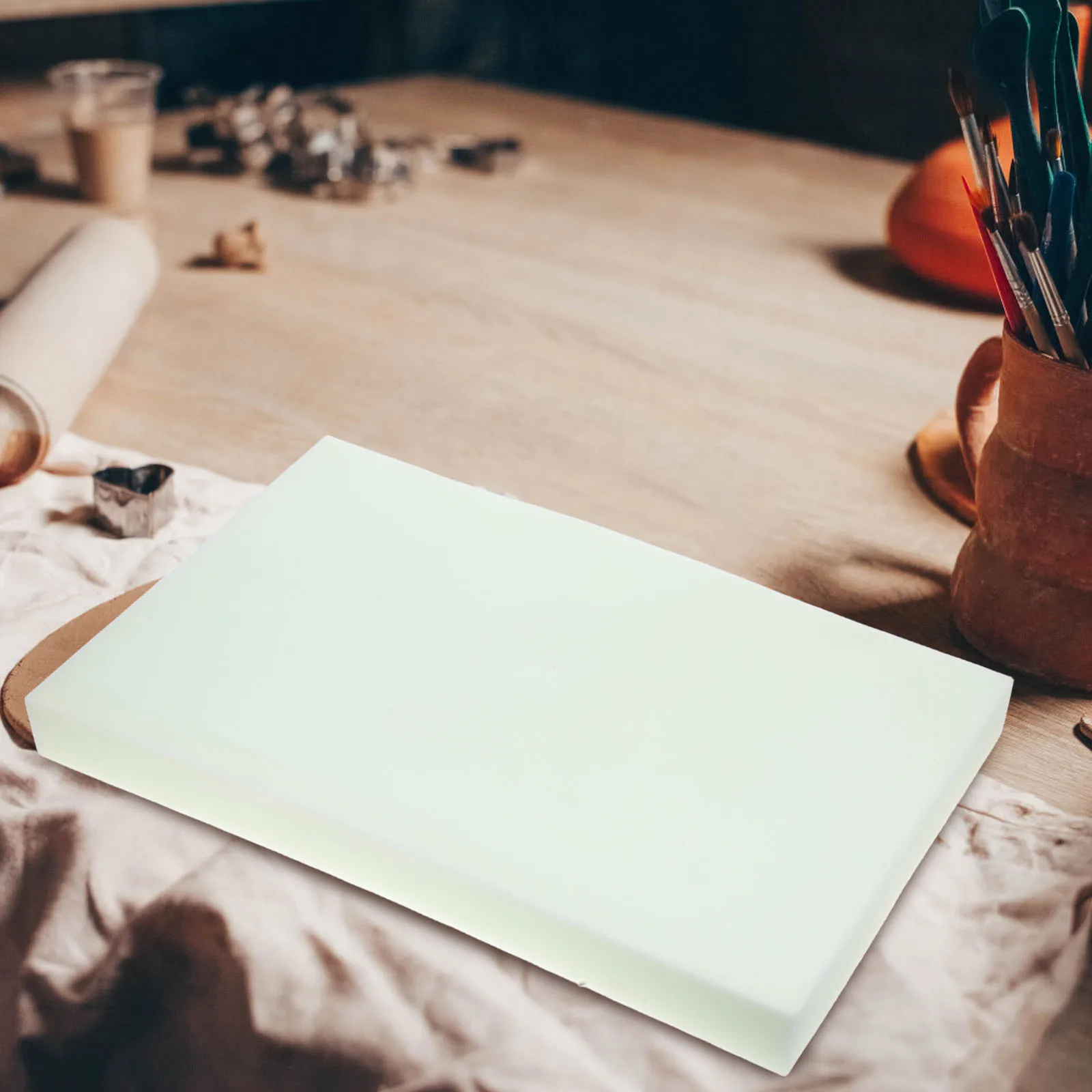 Durable Thick Pottery Foam Pad High Density Absorbent Cushion Table Mat for Ceramic Art DIY Craft Projects DIY Pottery Foam
Durable Thick Pottery Foam Pad High Density Absorbent Cushion Table Mat for Ceramic Art DIY Craft Projects DIY Pottery Foam