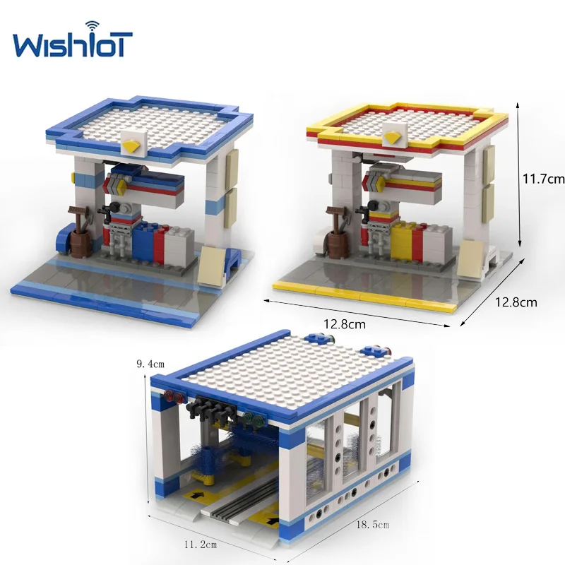 Конструктор MOC: Модель АЗС с автоматической мойкой автомобилей, развивающий набор из мелких деталей, DIY-игрушка для мальчиков, подарок
Конструктор MOC: Модель АЗС с автоматической мойкой автомобилей, развивающий набор из мелких деталей, DIY-игрушка для мальчиков, подарок