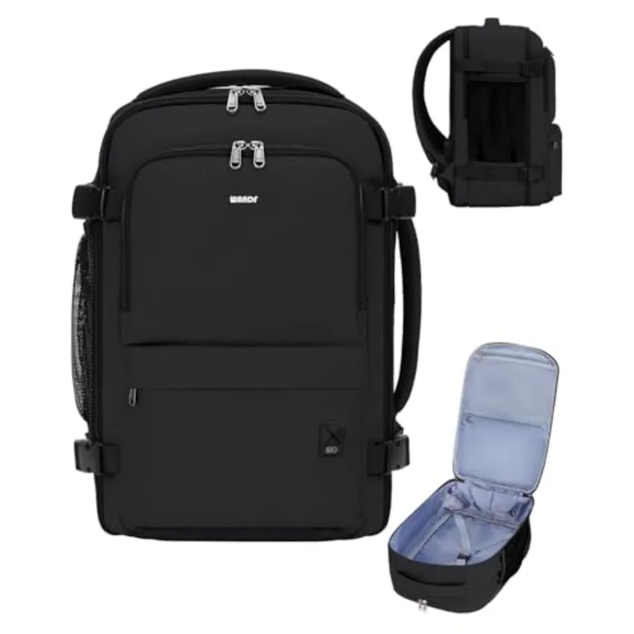 Personal Item Travel Bag Small Travel Backpack 17x10x9 for United Airlines 15.6" Laptop Backpack for Men Women
Personal Item Travel Bag Small Travel Backpack 17x10x9 for United Airlines 15.6" Laptop Backpack for Men Women