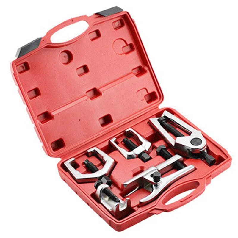 5 Piece Front End Service Tool Kit Ball Joint Tie Rod Kit Arm Puller Remover
5 Piece Front End Service Tool Kit Ball Joint Tie Rod Kit Arm Puller Remover