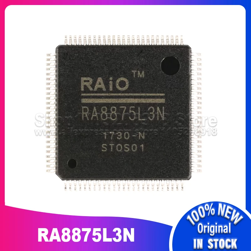 2PCS~10PCS/LOT RA8875L3N LQFP100 100% New Spot stock
2PCS~10PCS/LOT RA8875L3N LQFP100 100% New Spot stock
