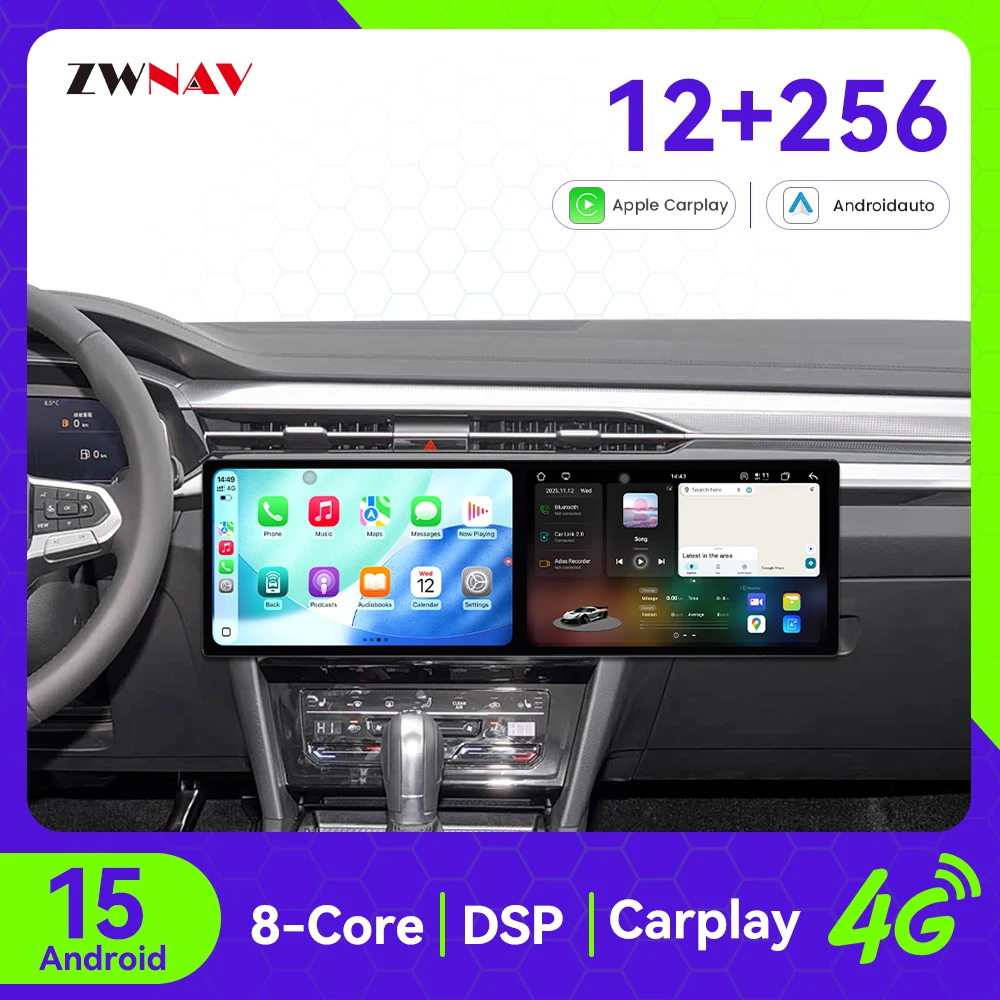 Dual 10.1 Inch Touch Screen Carplay Car Radio For Volkswagen CC 2021-2024 Android 15 GPS Navigation Car Multimedia Player
Dual 10.1 Inch Touch Screen Carplay Car Radio For Volkswagen CC 2021-2024 Android 15 GPS Navigation Car Multimedia Player