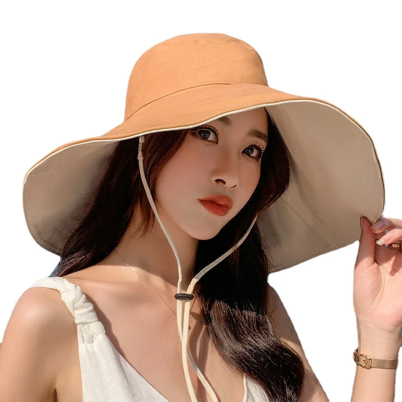 Super Big Brim Hat Female Summer Sun Hat Sunscreen Fisherman's Hat Anti-UV Cover Face Sun Hat Tide Caps for Ladies
Super Big Brim Hat Female Summer Sun Hat Sunscreen Fisherman's Hat Anti-UV Cover Face Sun Hat Tide Caps for Ladies