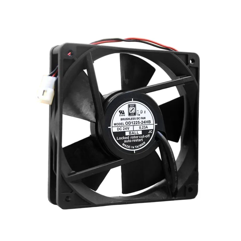 НОВЫЙ ОРИГИНАЛЬНЫЙ OD1225-24HB 24 В 0,23 А 12025 120*120*25 мм 12 см ОХЛАЖДАЮЩИЙ ВЕНТИЛЯТОР
НОВЫЙ ОРИГИНАЛЬНЫЙ OD1225-24HB 24 В 0,23 А 12025 120*120*25 мм 12 см ОХЛАЖДАЮЩИЙ ВЕНТИЛЯТОР