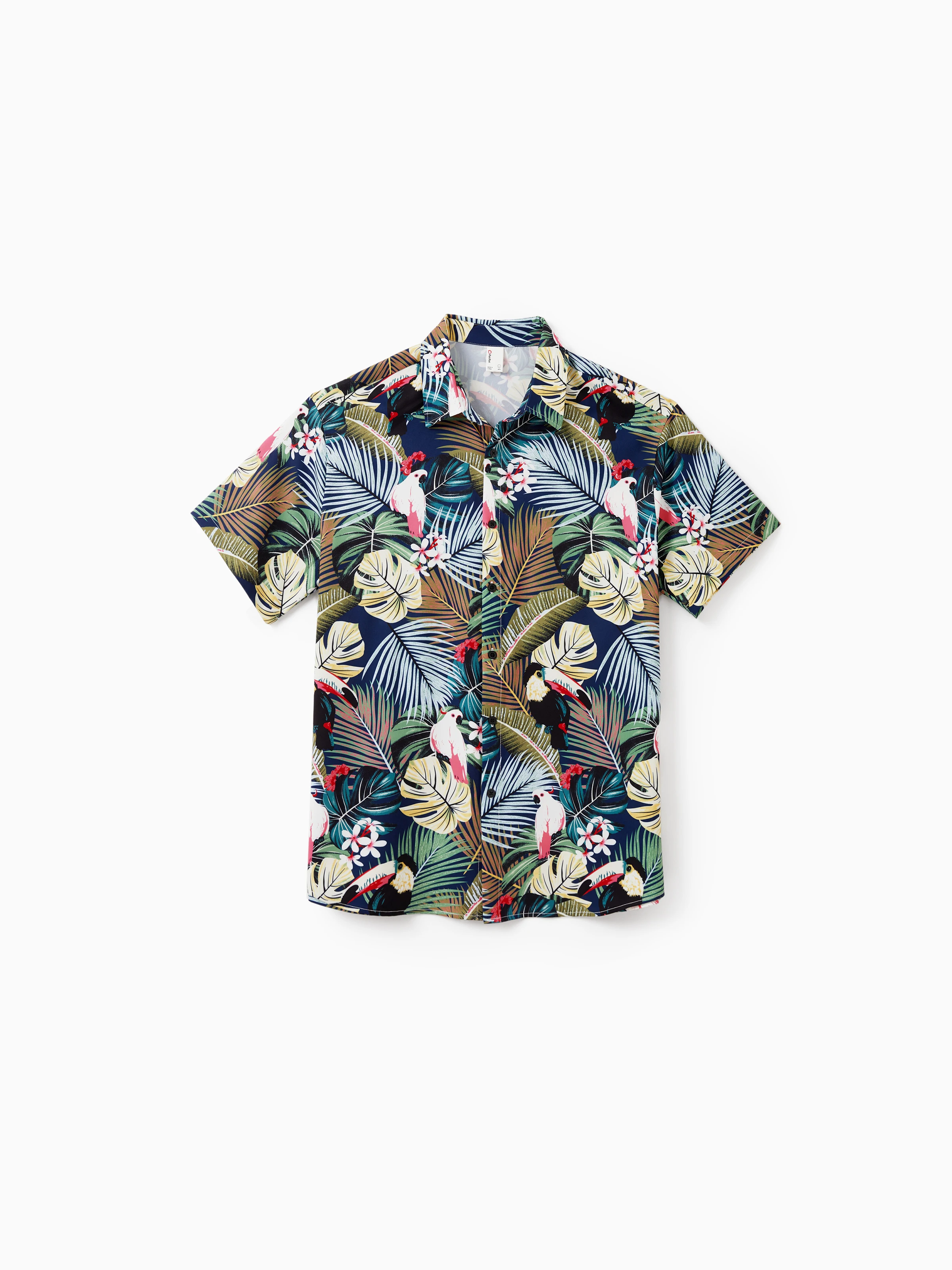 PatPat Hawaiian Set Tropical Print Dad's Short-Sleeved Button-Down Shirt
PatPat Hawaiian Set Tropical Print Dad's Short-Sleeved Button-Down Shirt