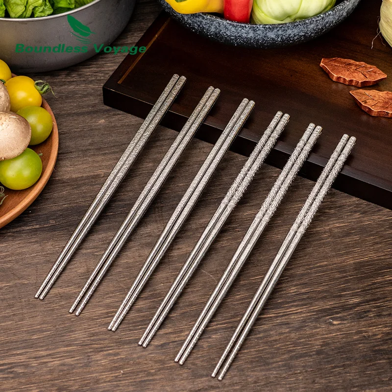 23cm Solid Pure Titanium Chopsticks Food Grade Heavy-Weight & Non-Slip Metal Utensils for Adults, Home & Restaurant
23cm Solid Pure Titanium Chopsticks Food Grade Heavy-Weight & Non-Slip Metal Utensils for Adults, Home & Restaurant