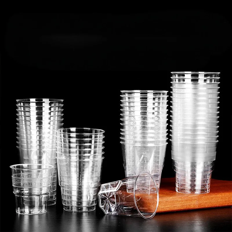 Clear Hard Plastic Disposable Shot Glasses 50pcs 4.5×4.9×3cm Odor-Free for Whiskey Sake Tasting Party Catering
Clear Hard Plastic Disposable Shot Glasses 50pcs 4.5×4.9×3cm Odor-Free for Whiskey Sake Tasting Party Catering