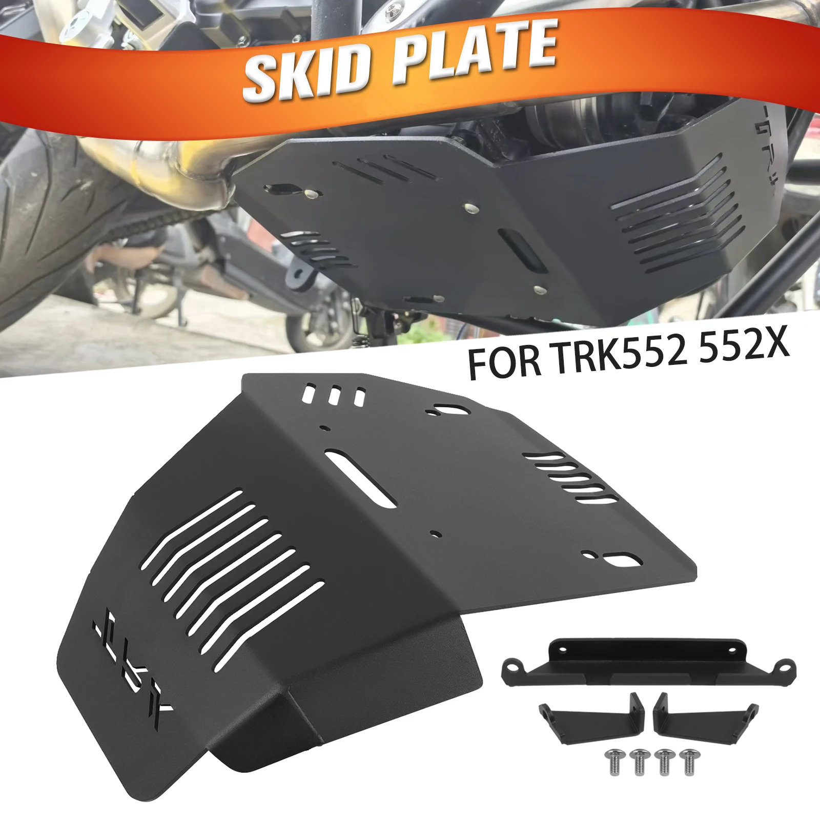 For Benelli TRK 552X 522 TRK552X TRK552 Under Engine Protective Cover Skid Plate Bash Frame Belly Pan Sump Guard Protection
For Benelli TRK 552X 522 TRK552X TRK552 Under Engine Protective Cover Skid Plate Bash Frame Belly Pan Sump Guard Protection
