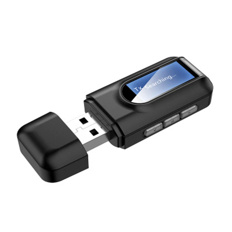 Bluetooth-compatible 5.0 Adapter Wireless LCD Display USB Bluetooth-compatible Receiver Music Audio Transmitter Adaptador
Bluetooth-compatible 5.0 Adapter Wireless LCD Display USB Bluetooth-compatible Receiver Music Audio Transmitter Adaptador