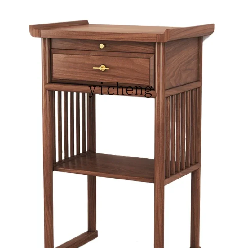 black walnut solid wood household small table new Chinese modern simple living room tribute table
black walnut solid wood household small table new Chinese modern simple living room tribute table