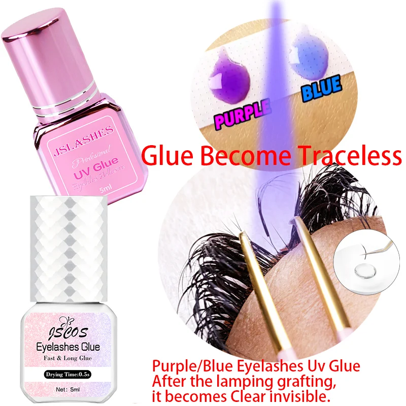 TPO Free Color UV Lashes Glue UV lamp Curing Clear UV Eyelashes Glue Grafting invisible uv eyelash adhesive traceless & safe
TPO Free Color UV Lashes Glue UV lamp Curing Clear UV Eyelashes Glue Grafting invisible uv eyelash adhesive traceless & safe