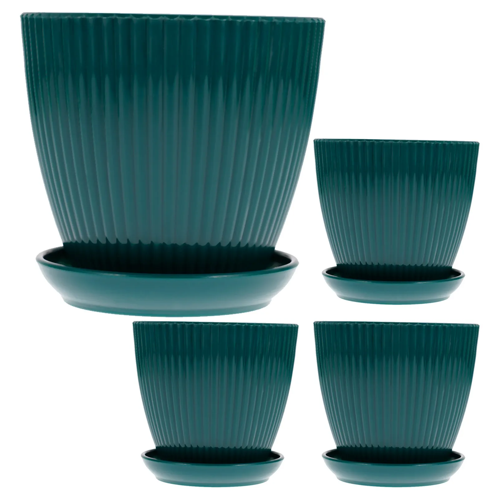 4Pcs Plants Pots Resin Orchid Planter Pot with Drainage Holes and Saucer for Indoor Outdoor Succulent Nursery Flower Pots Home
4Pcs Plants Pots Resin Orchid Planter Pot with Drainage Holes and Saucer for Indoor Outdoor Succulent Nursery Flower Pots Home