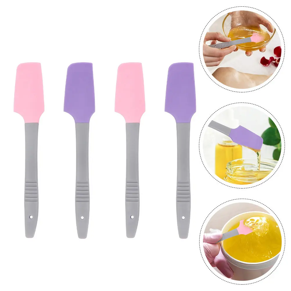Набор из 4 силиконовых скребков для воска, многофункциональный аппликатор для воска, инструмент для удаления волос, портативная лопатка для тела и лица
Набор из 4 силиконовых скребков для воска, многофункциональный аппликатор для воска, инструмент для удаления волос, портативная лопатка для тела и лица