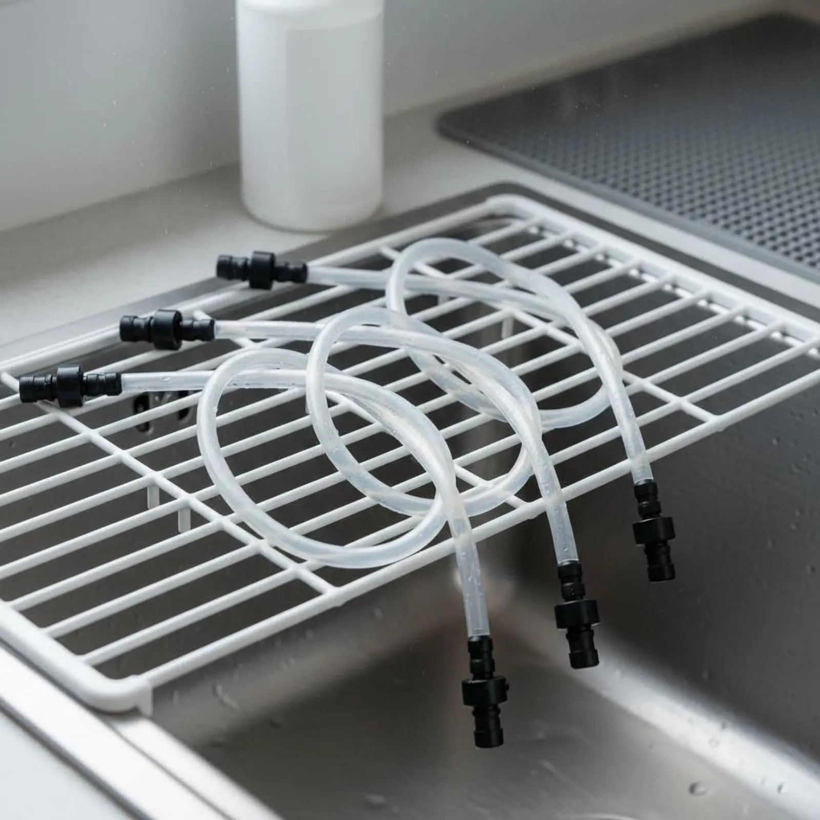 Silicone Milk Tubing Kit Heat Resistant Milk Frother Hose Kit Replacement Tubing Easy to Clean
Silicone Milk Tubing Kit Heat Resistant Milk Frother Hose Kit Replacement Tubing Easy to Clean