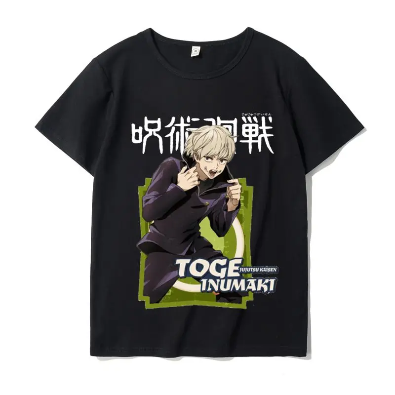 Anime Jujutsu Kaisen Print T-shirt Gojo Satoru Summer Short Sleeve Tee Men's T-shirts Men Women Clothing Daily Casual Clothes
Anime Jujutsu Kaisen Print T-shirt Gojo Satoru Summer Short Sleeve Tee Men's T-shirts Men Women Clothing Daily Casual Clothes