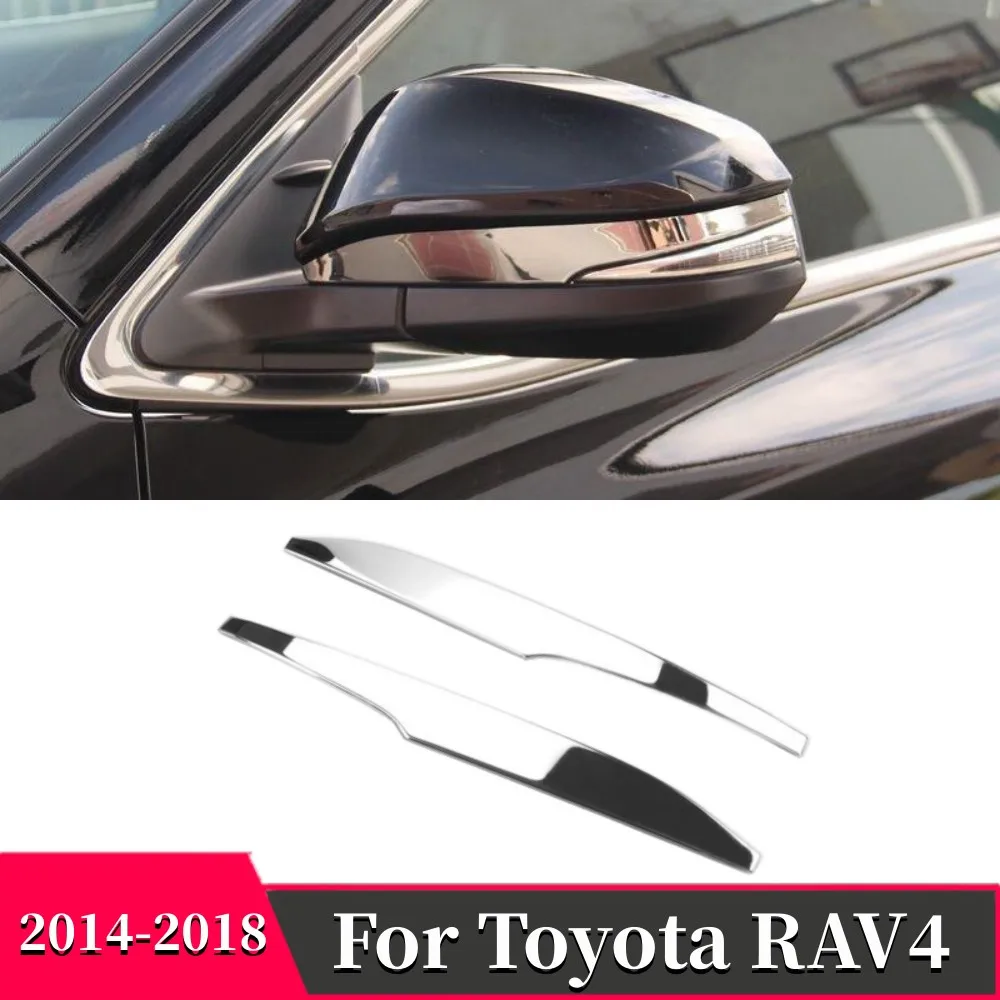 ABS Plastic Chrome Exterior Accessories Car Rearview mirror decoration strip Cover Trim 2pcs For Toyota RAV4 RAV 4 2017 2018
ABS Plastic Chrome Exterior Accessories Car Rearview mirror decoration strip Cover Trim 2pcs For Toyota RAV4 RAV 4 2017 2018