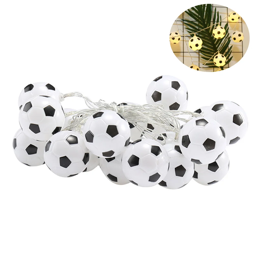 LED Football Shape String Lights Lovely Funny Light Decoration for Celebration Party Bedroom Birthday ( 20LEDs, Powered By Batte
LED Football Shape String Lights Lovely Funny Light Decoration for Celebration Party Bedroom Birthday ( 20LEDs, Powered By Batte