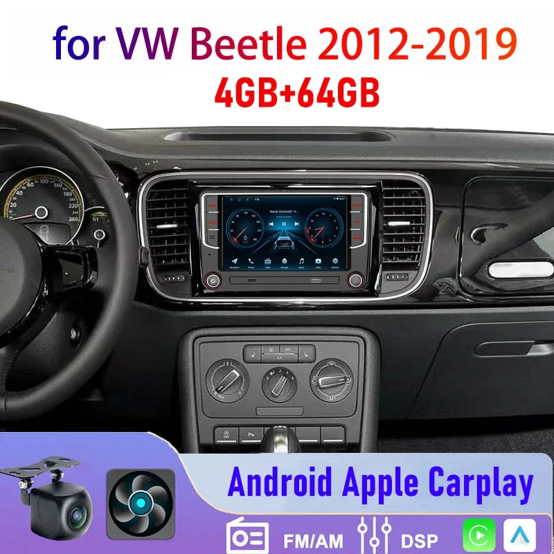 4+64GB Apple Carplay Android 13 Wifi Auto Car Stereo Radio FM AM Head Unit For VW Beetle 2012-2019
4+64GB Apple Carplay Android 13 Wifi Auto Car Stereo Radio FM AM Head Unit For VW Beetle 2012-2019