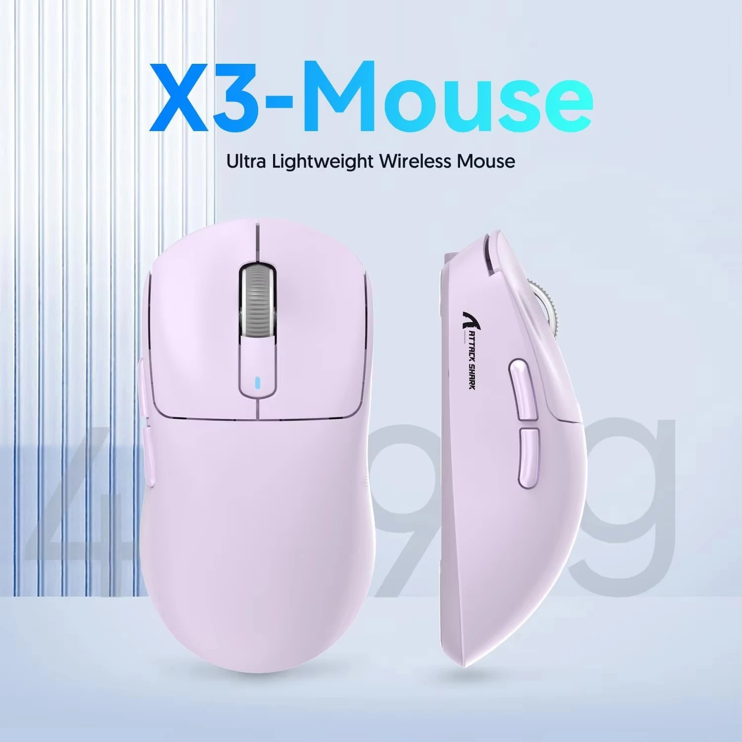 Attack Shark X3/X3Pro Wireless Mouse Bluetooth Macro 4K/8K Returns PixArt PAW3395 Sensor 650IPS 26000dpi,Mouse for Pad/pc/mac
Attack Shark X3/X3Pro Wireless Mouse Bluetooth Macro 4K/8K Returns PixArt PAW3395 Sensor 650IPS 26000dpi,Mouse for Pad/pc/mac