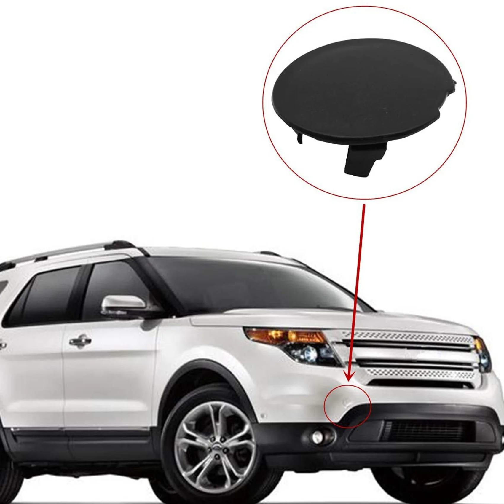 Задняя крышка переднего бампера с буксировочным крюком, подходит для Ford Explorer 2011-2015
Задняя крышка переднего бампера с буксировочным крюком, подходит для Ford Explorer 2011-2015