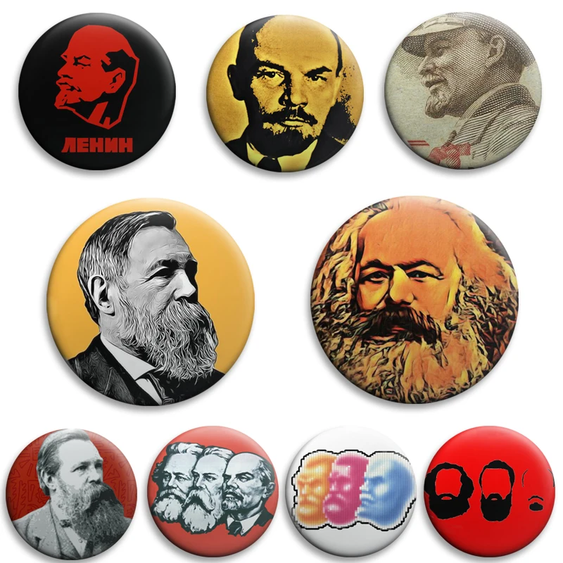 32/44/50/58mm Round Brooch Communist Flag Sometimes History Needs A Push Button Pins Karl Marx Quote Lenin Proud Socialist Badge
32/44/50/58mm Round Brooch Communist Flag Sometimes History Needs A Push Button Pins Karl Marx Quote Lenin Proud Socialist Badge